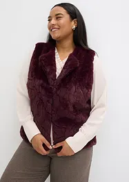 Trendy vesta z umělé kožešiny, bonprix