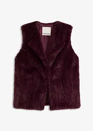 Trendy vesta z umělé kožešiny, bonprix