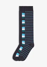 Termo podkolenky s měkkým froté na rubu, organická bavlna (3 páry v balení), bonprix