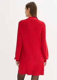 Pletené šaty s mašlí, z měkké viskózové směsi, bonprix