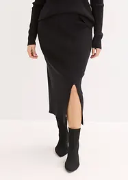 Sukně z jemné pleteniny z měkké viskózové směsi, bonprix