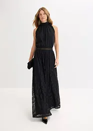 Maxi šaty s krajkovou sukní, bonprix