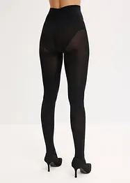 Tvarující ultra neprůhledné punčochové kalhoty, Belly Control, pohodlný lem, 80 DEN, bonprix