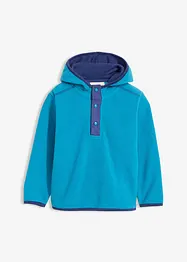 Flísová mikina s kapucí, bonprix