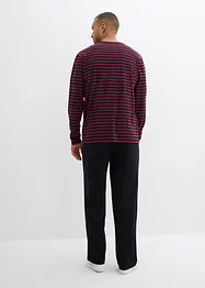 Pyžamo s dlouhým rukávem, z čisté bavlny, bonprix