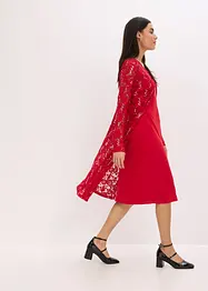 Šaty s krajkou (2dílná souprava), bonprix