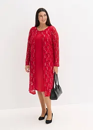 Šaty s krajkou (2dílná souprava), bonprix