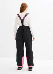 Lyžařské kalhoty s odnímatelnými šlemi, nepromokavé, bonprix