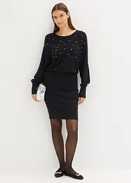 Pletené šaty z měkké viskózové směsi, bonprix