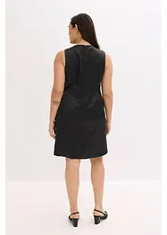 Minišaty z lesklého saténu, bonprix