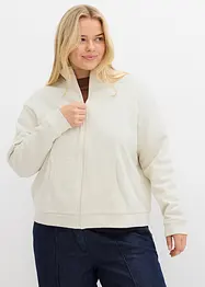 Mikina na zapínání, z čisté organické bavlny, bonprix