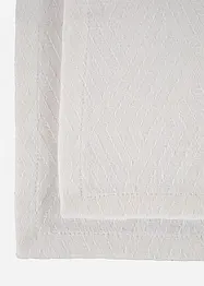 Prostírání z vysoce kvalitní organické bavlny ( 2 ks v balení), bonprix