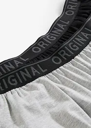 Pyžamové kalhoty z čisté bavlny (2 ks v balení), bonprix