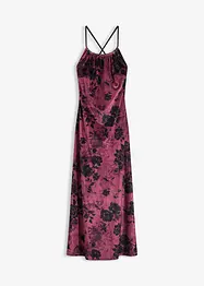 Maxi šaty z lesklého sametu, bonprix