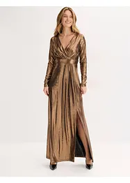 Večerní šaty z jemného žerzeje s leskem, bonprix