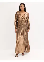 Večerní šaty z jemného žerzeje s leskem, bonprix