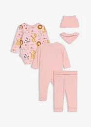 První kojenecká souprava z čisté organické bavlny (5dílná souprava), bonprix