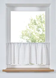 Vitrážková záclona z organické bavlny, bonprix