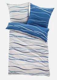 Oboustranné povlečení s vlnovým vzorem, bonprix