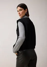 Blejzrová vesta s podílem vlny, bonprix