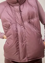 Prošívaná vesta s recyklovaným prachovým peřím, bonprix