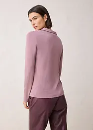 Triko polo s podílem vlny, bonprix