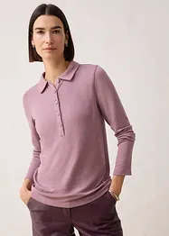 Triko polo s podílem vlny, bonprix