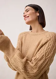 Svetr s podílem vlny, bonprix