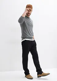 Svetr z jemné pleteniny z čisté bavlny (2 ks v balení), bonprix