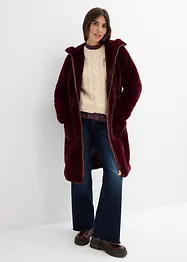 Kabát z medvídkového flísu, bonprix