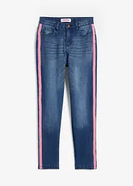 Termo džíny s žerzejovou podšívkou, Mid Waist, bonprix