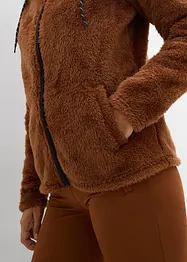 Bunda z medvídkového flísu, bonprix