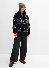 Mikina z medvídkového flísu, bonprix