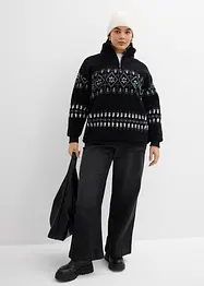 Mikina z medvídkového flísu, bonprix