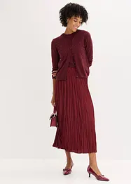 Pletený kabátek se třpytivými kamínky, bonprix