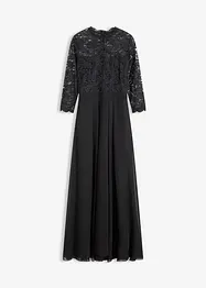 Dlouhé šaty s krajkou, bonprix