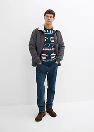 Svetr s norským vzorem a recyklovanou bavlnou, bonprix