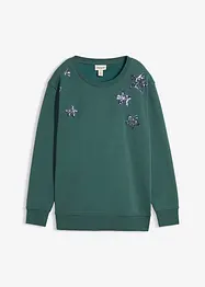 Mikina z bavlněné směsi, bonprix