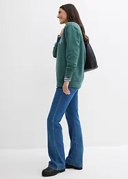 Mikina z bavlněné směsi, bonprix