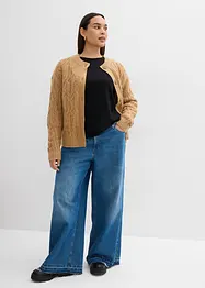 Tričko s dlouhým rukávem, z čisté organické bavlny, bonprix