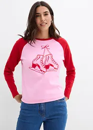 Raglánové triko z čisté organické bavlny, bonprix