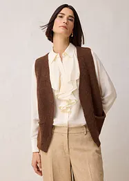 Vesta ze silnější pleteniny s vlnou alpaka, bonprix