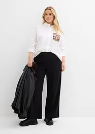 Oversize košile s kontrastní kapsou, bonprix