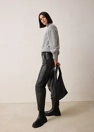 Vlněný svetr s alpakou, bonprix