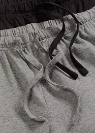 Pyžamové kalhoty s průhmatovými kapsami (2 ks v balení), bonprix