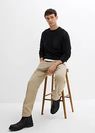 Mikina s náprsní kapsou, z organické bavlny, bonprix