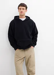 Mikina z medvídkového flísu, s bavlněnou podšívkou, Loose Fit, bonprix