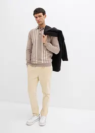 Pólo svetr z jemné pleteniny, Slim Fit, bonprix