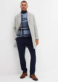 Svetr s kostkovaným vzorem, bonprix