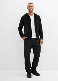 Mikina na zapínání s kapucí a plyšovou podšívkou, bonprix